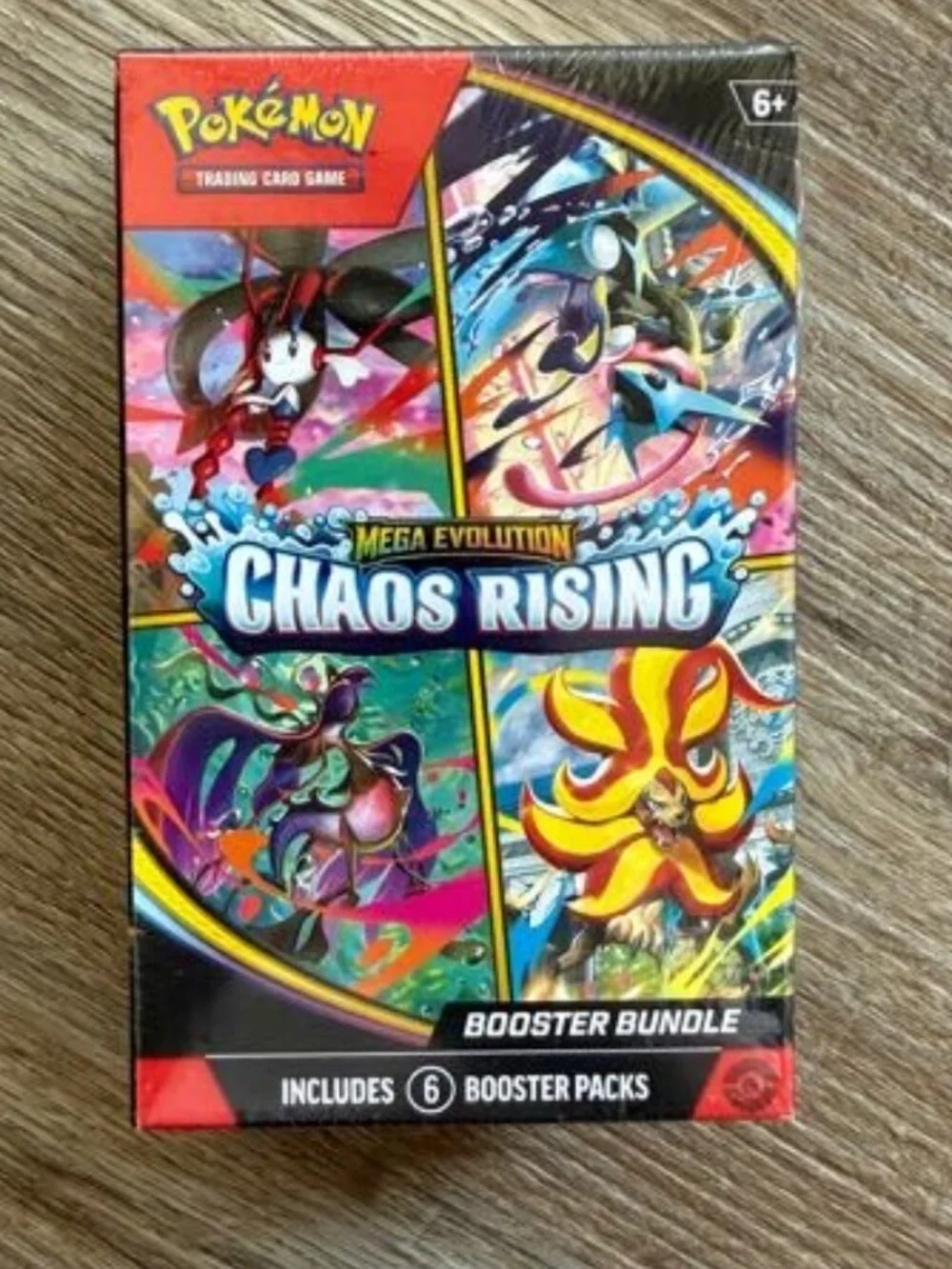 POKEMON TCG Mega Evolution ME4 CHAOS RISING Elite Trainer Box and booster packs